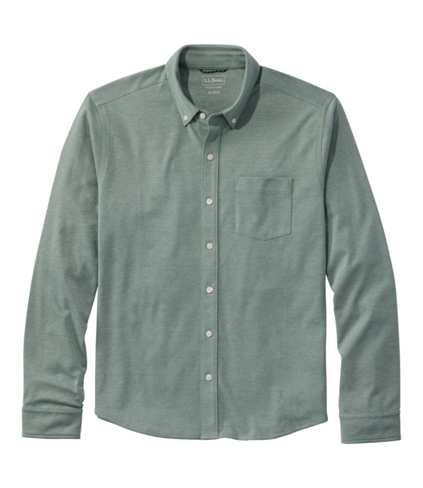 Men's Comfort Stretch Performance® Button-Front Shirt, Long-Sleeve
