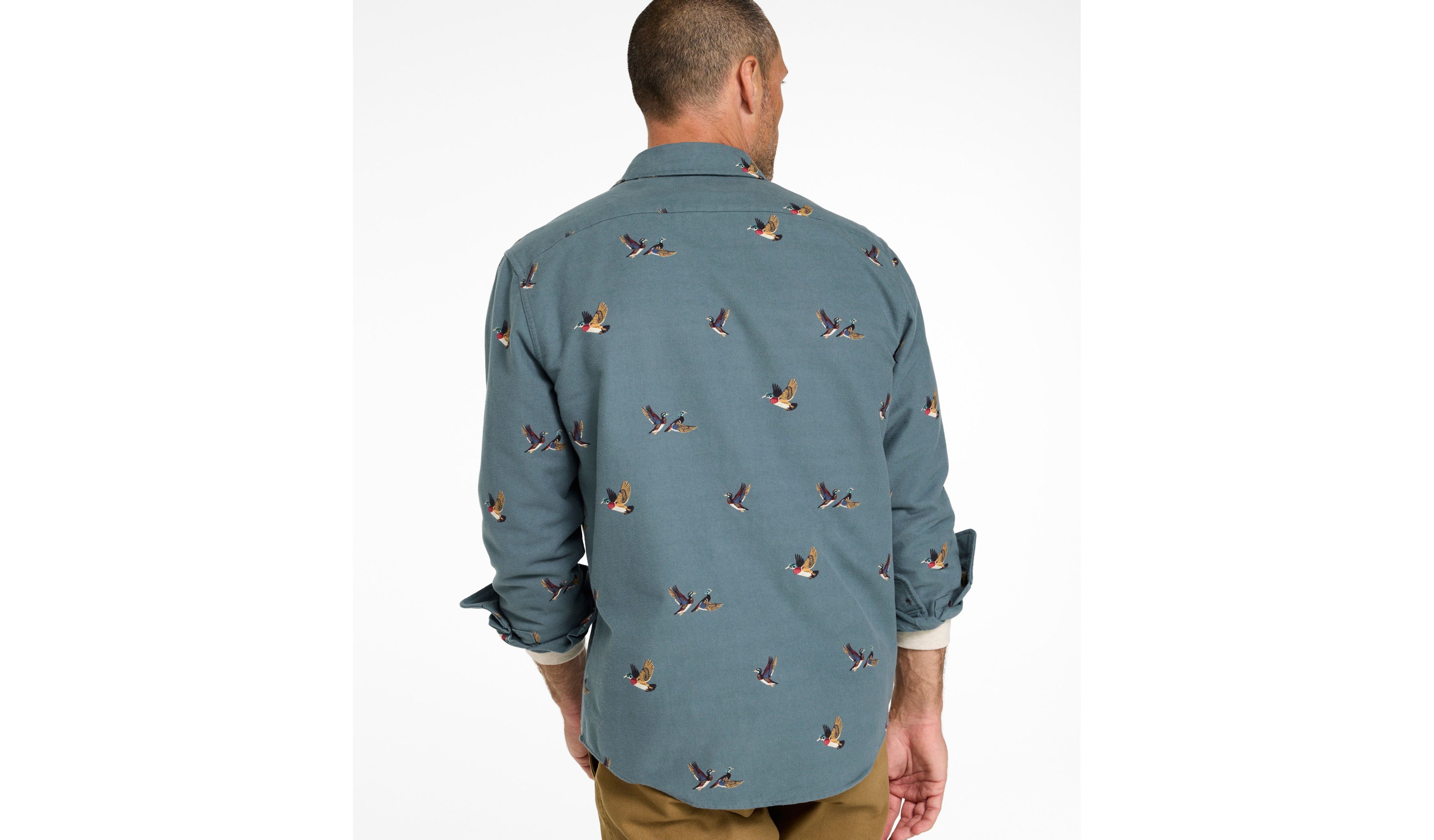 Men's 1933 Chamois Cloth Shirt, Slim Fit, Print