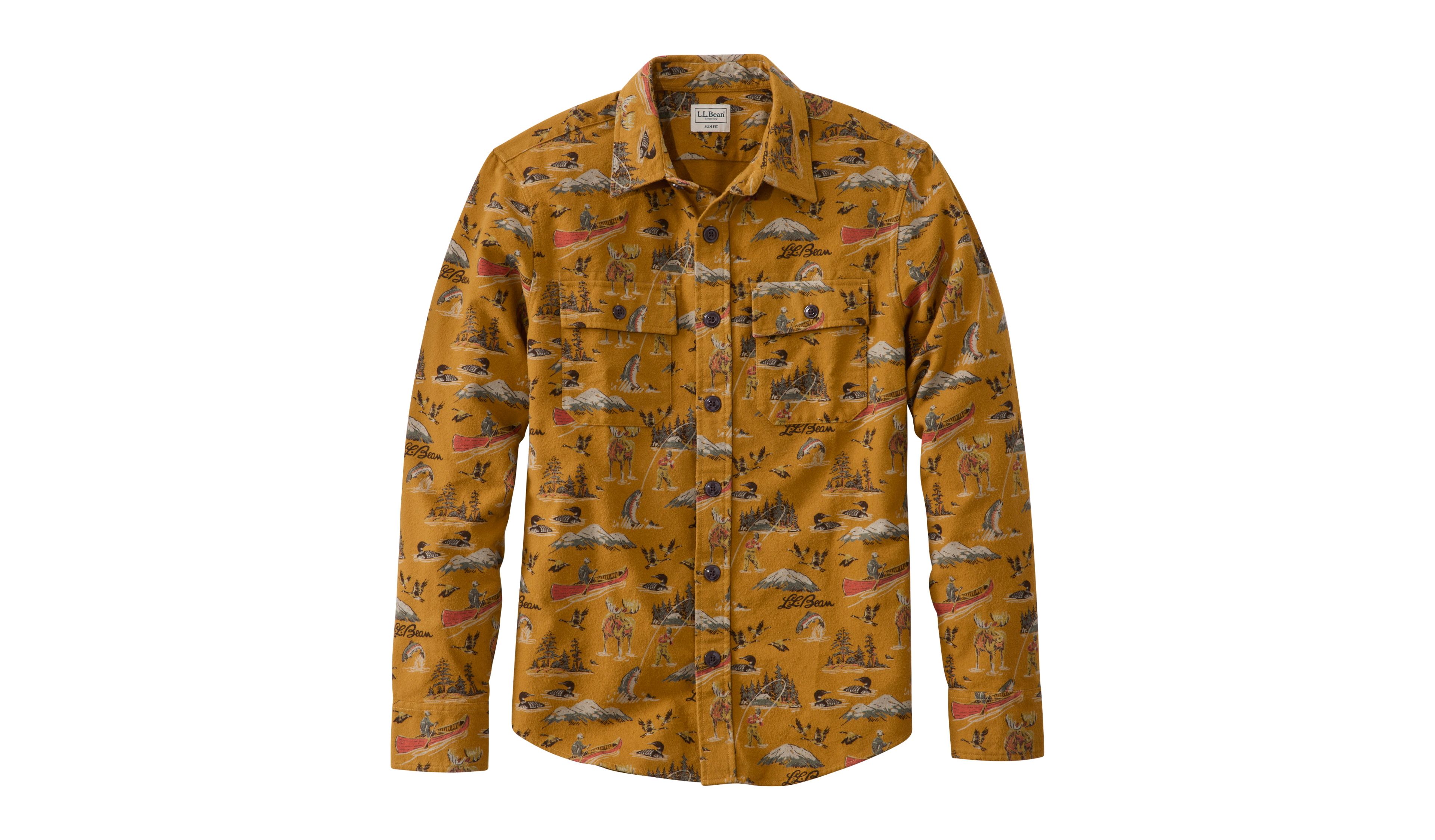 Men's 1933 Chamois Cloth Shirt, Slim Fit, Print