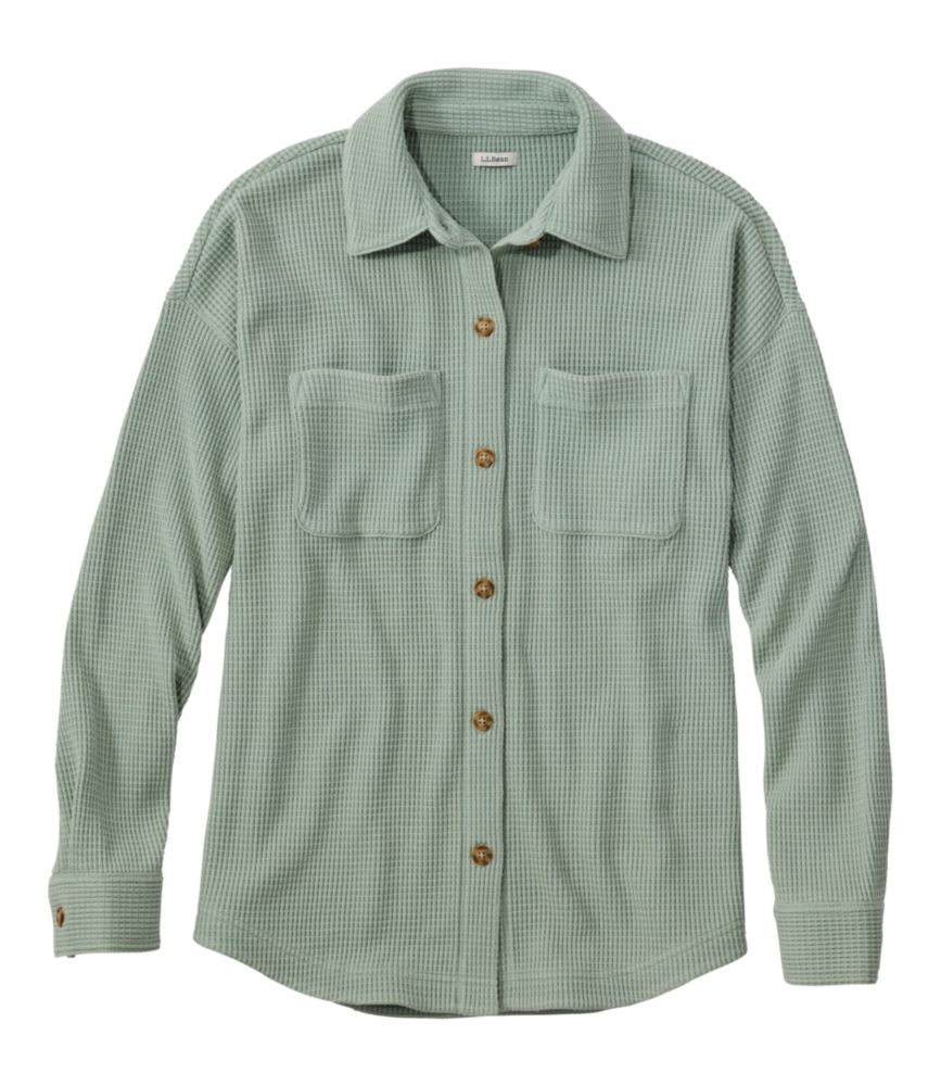 Women's Sunwashed Waffle Big Shirt