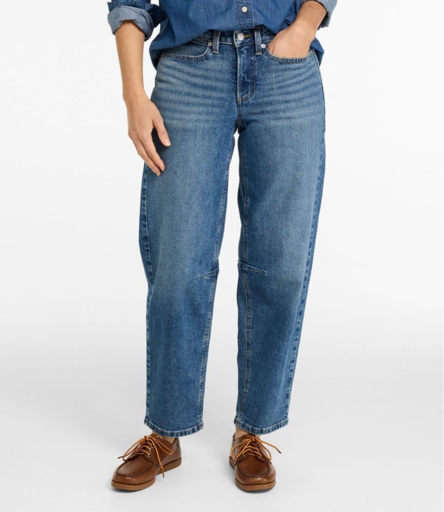 Women's 207 Vintage Jeans, Mid-Rise Barrel-Leg