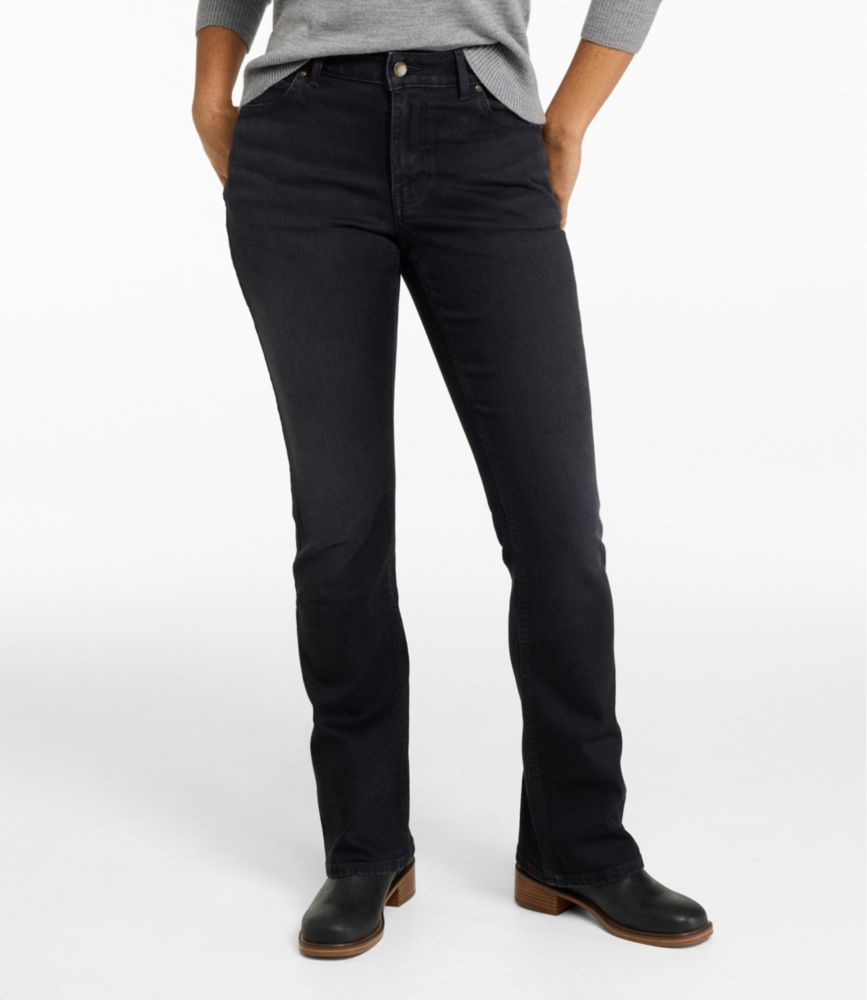 Women's L.L.Bean Go-Anywhere Jeans, Mid-Rise Bootcut
