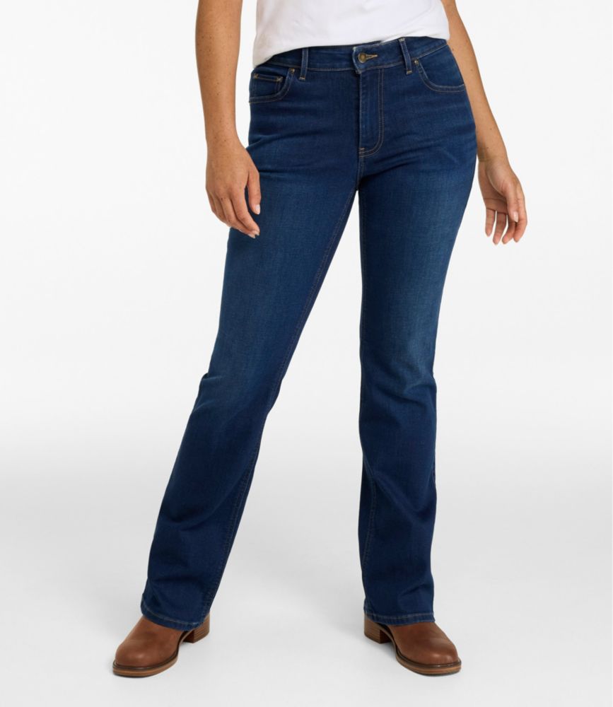 Women's L.L.Bean Go-Anywhere Jeans, Mid-Rise Bootcut