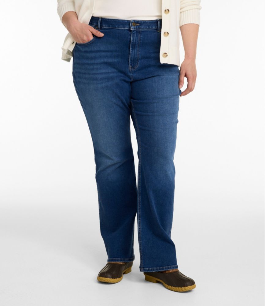 Women's L.L.Bean Go-Anywhere Jeans, Mid-Rise Bootcut