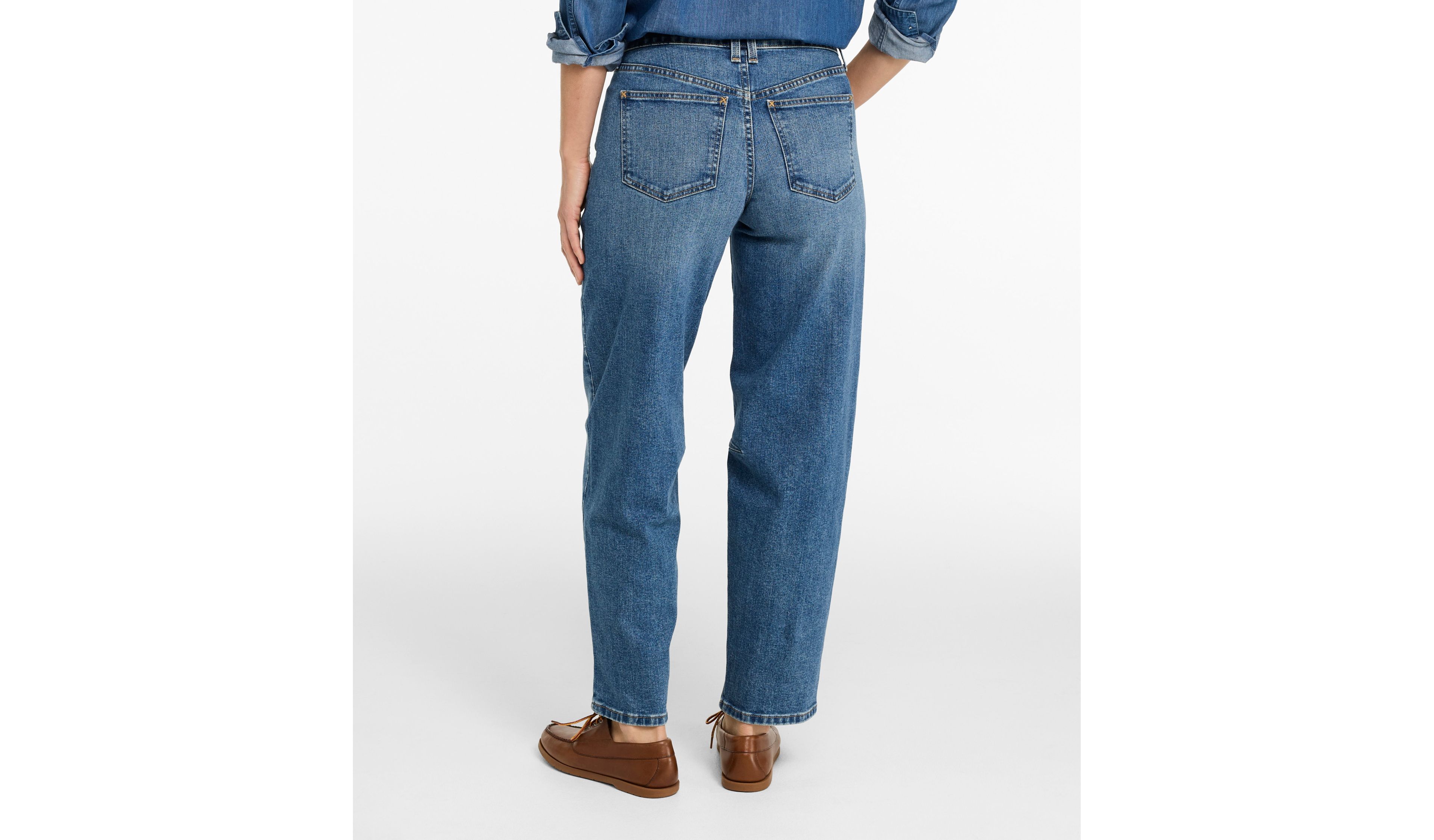 Women's 207 Vintage Jeans, Mid-Rise Barrel-Leg