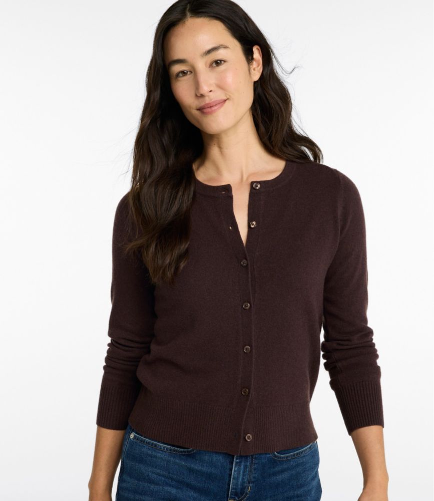 Women's Classic Cashmere Sweater, Button-Front Cardigan, New