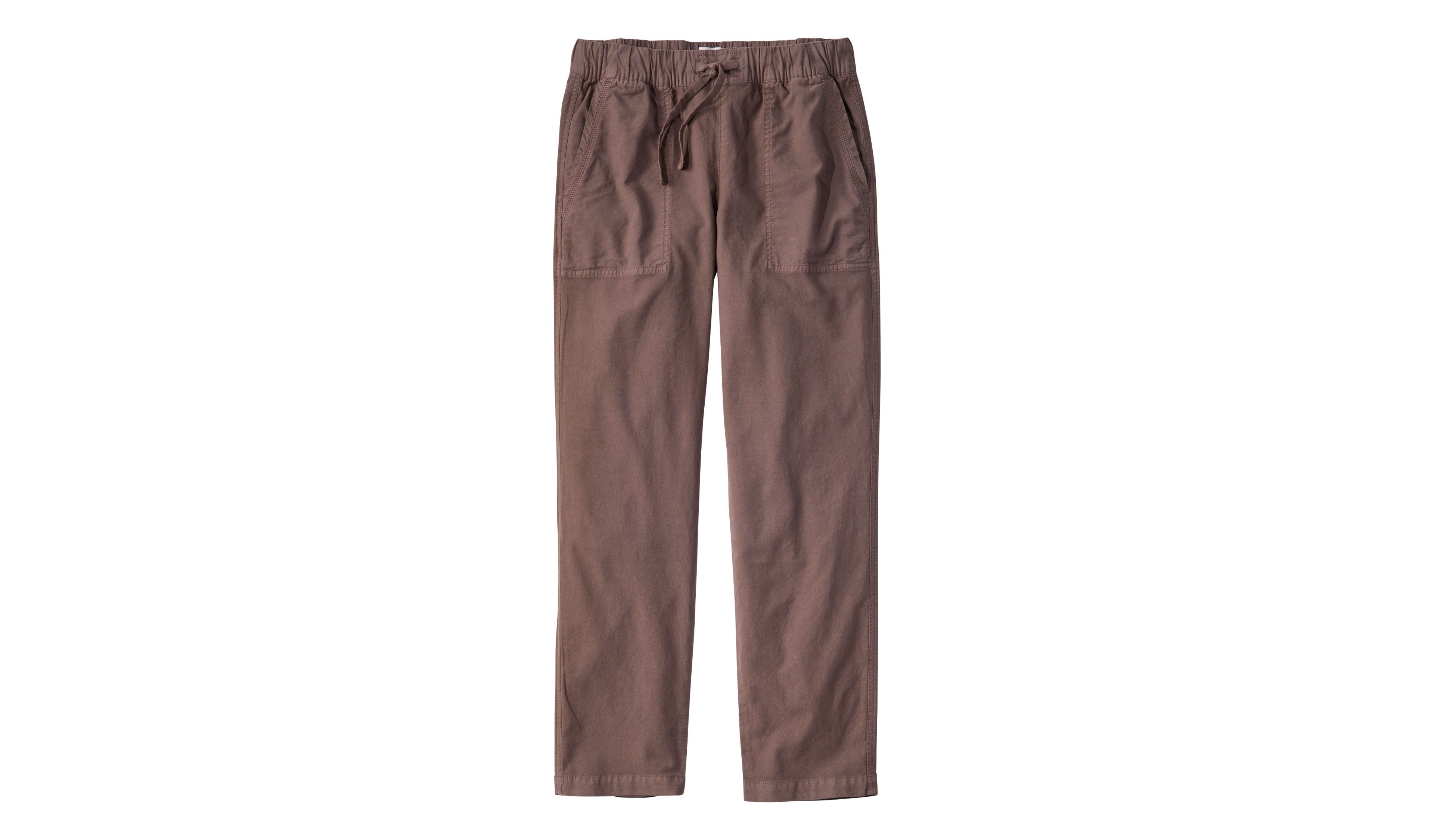 Women's Sunwashed Cotton-Blend Pull-On Pants