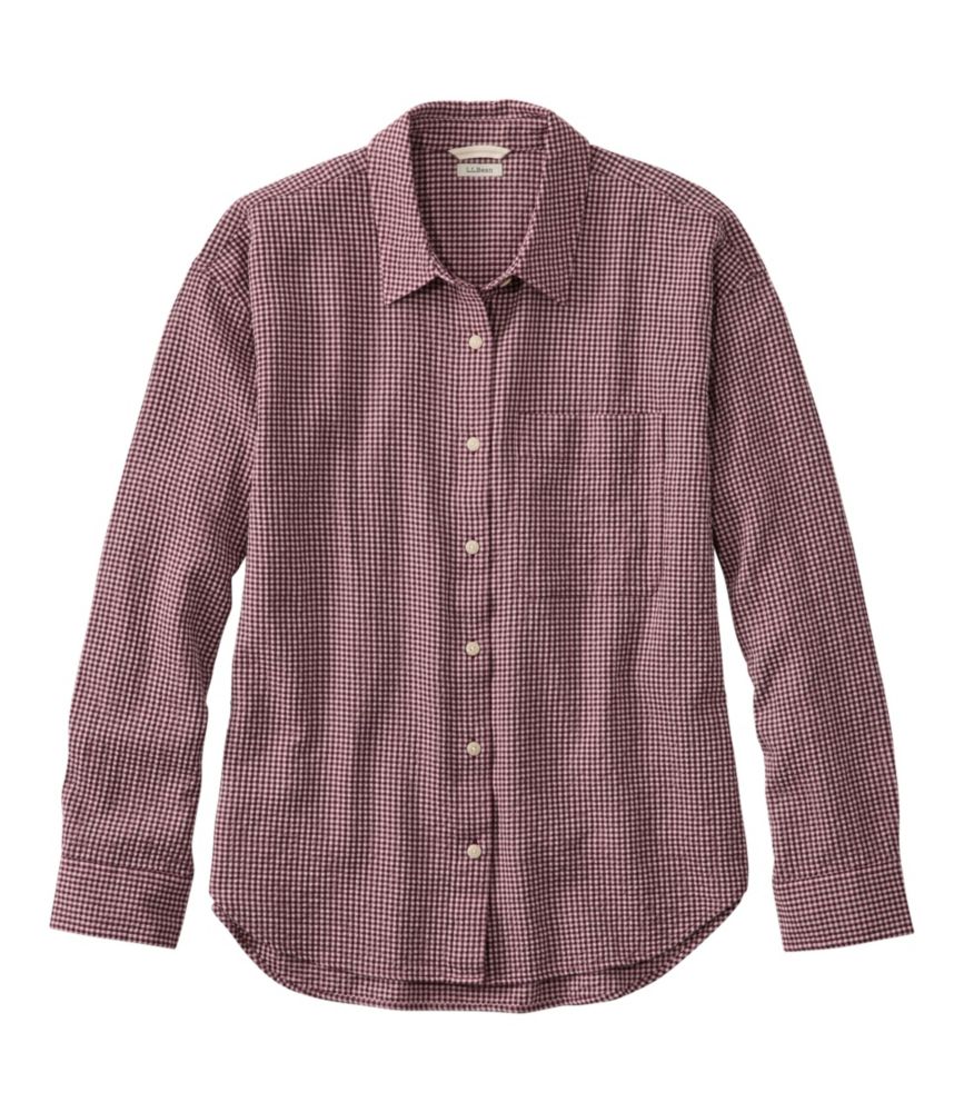 Women's Sunwashed Textured Big Shirt