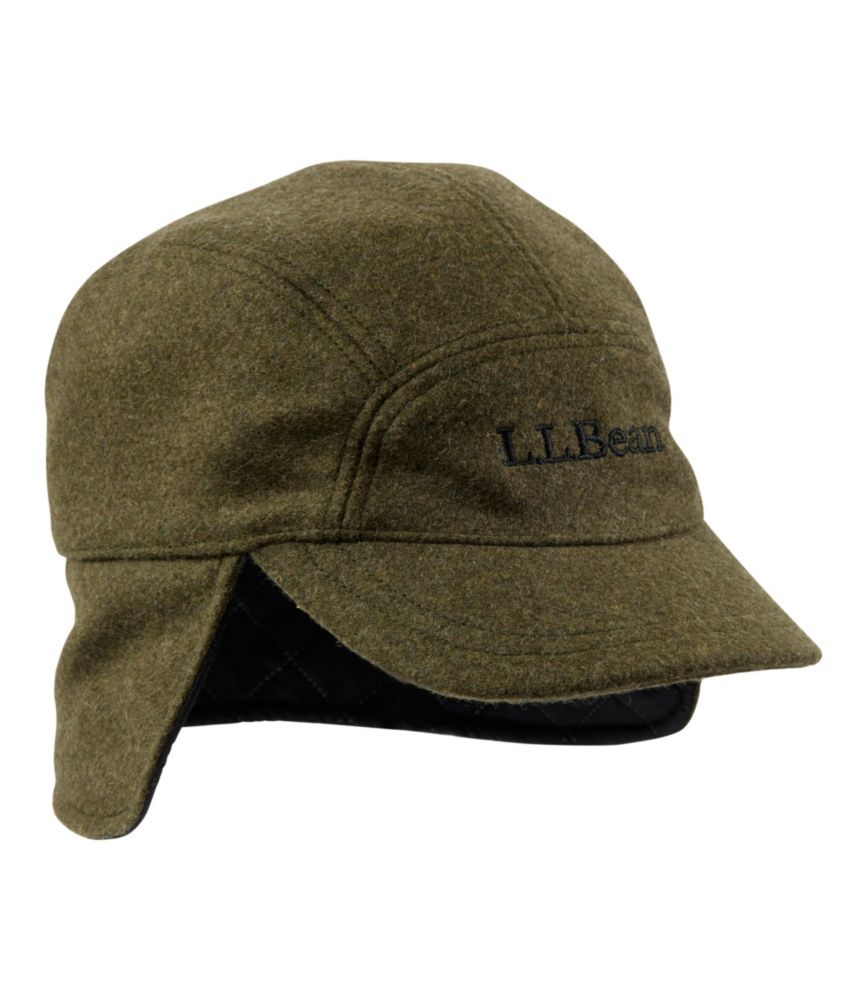 Adults' Maine Guide Wool Cap with PrimaLoft®, Solid, New