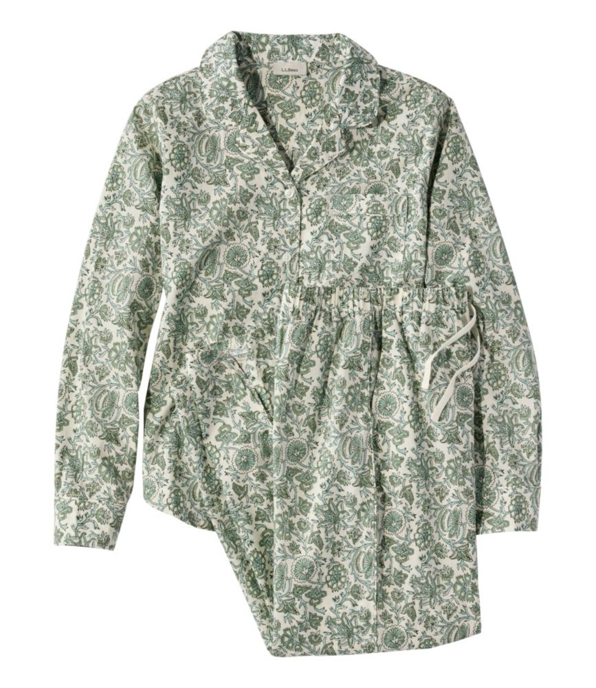 Women's Bean's Poplin Pajama Set