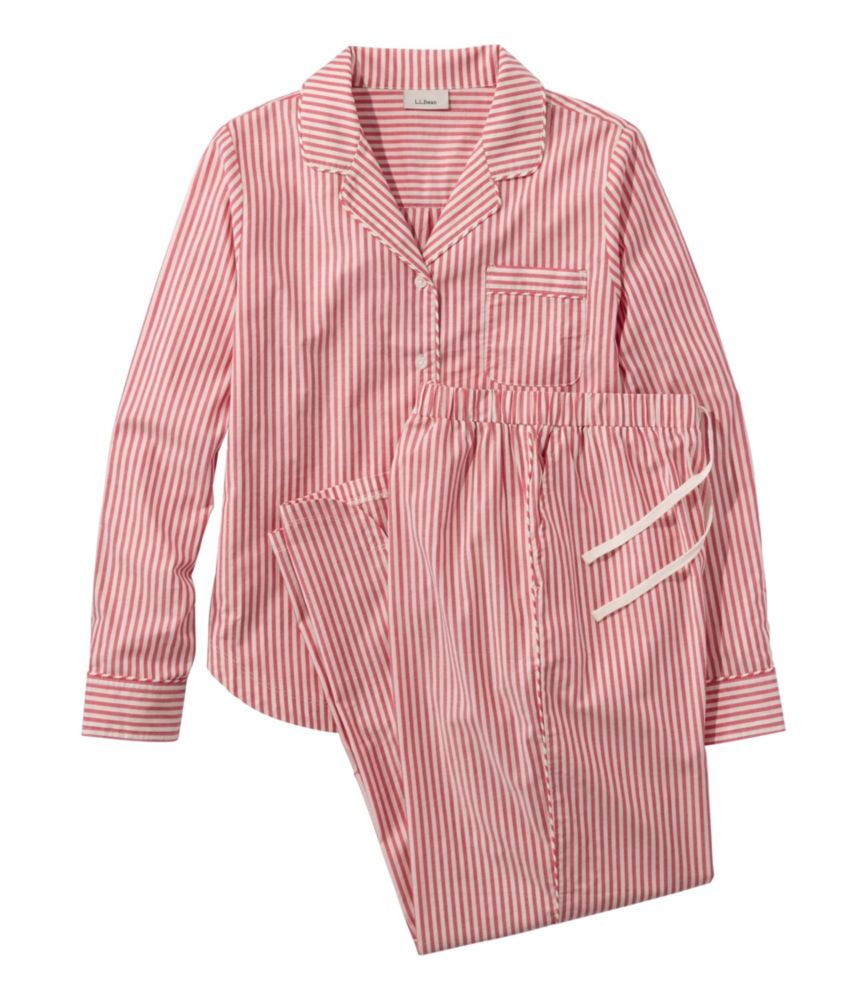 Women's Bean's Poplin Pajama Set