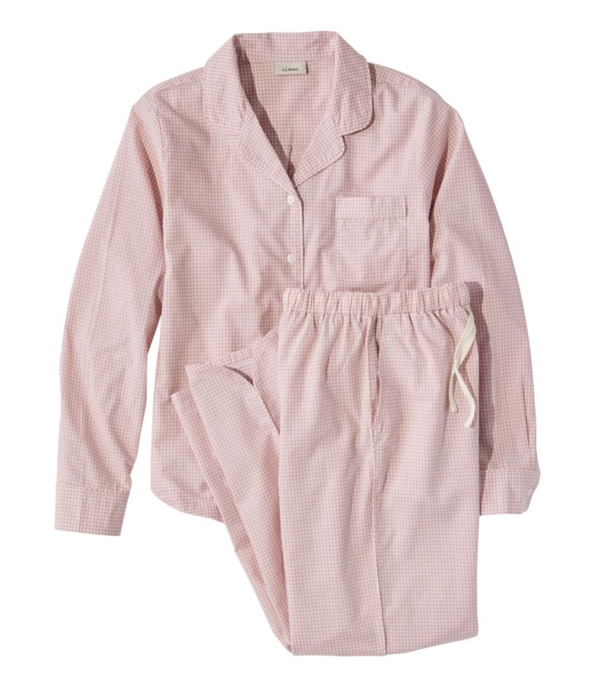 Women's Bean's Poplin Pajama Set