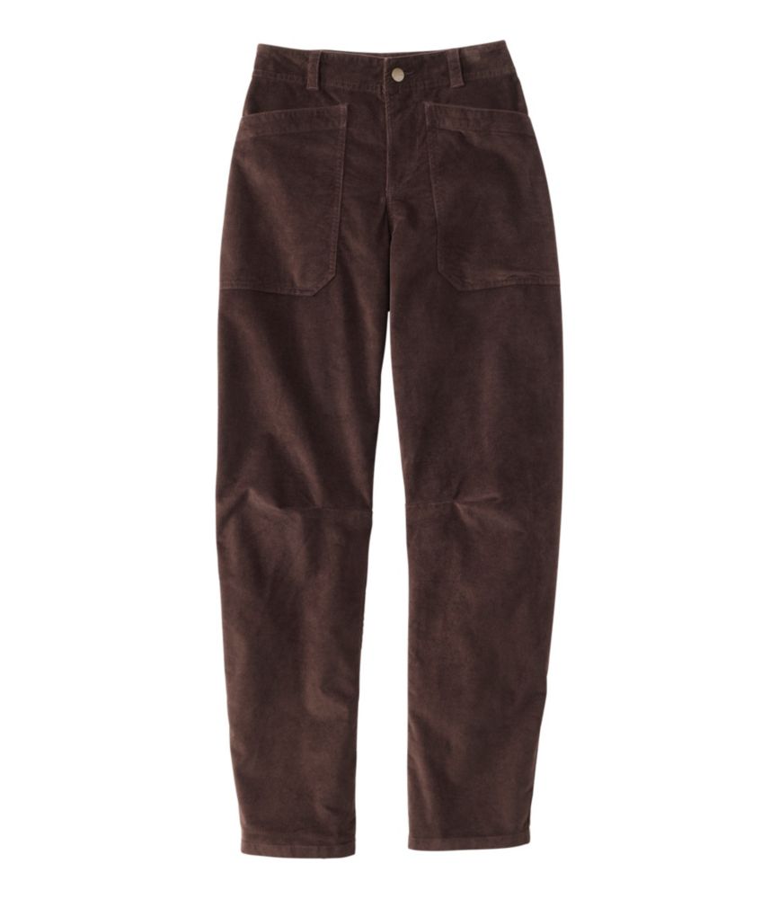 Women's Signature 1912 Premium Corduroy Pants, High-Rise Barrel Ankle