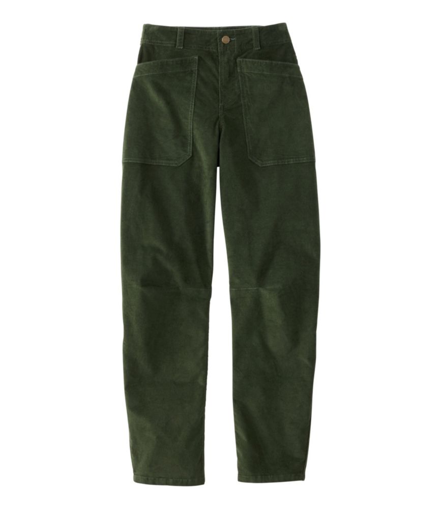 Women's Signature 1912 Premium Corduroy Pants, High-Rise Barrel Ankle