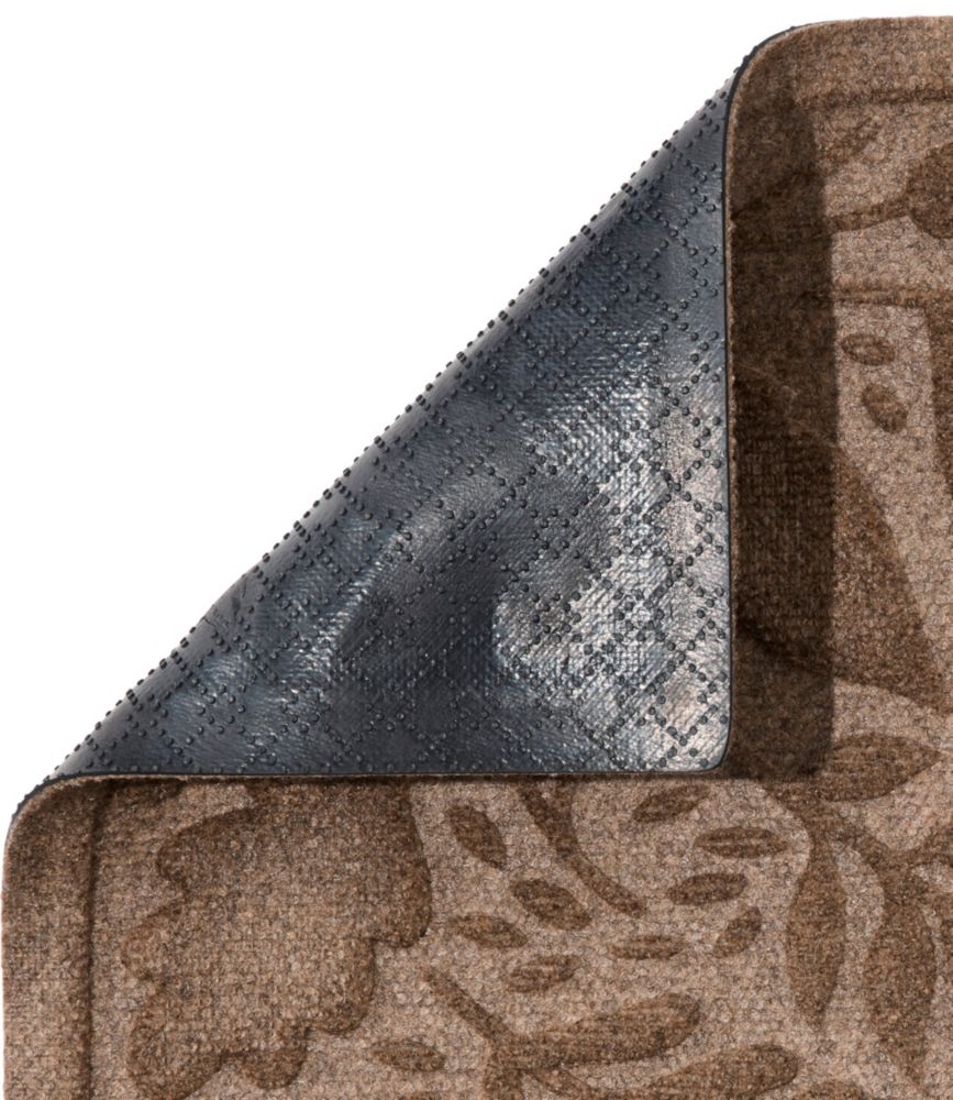 Everyspace Recycled Waterhog Wide Doormat, Foliage, Bluestone, small image number 2