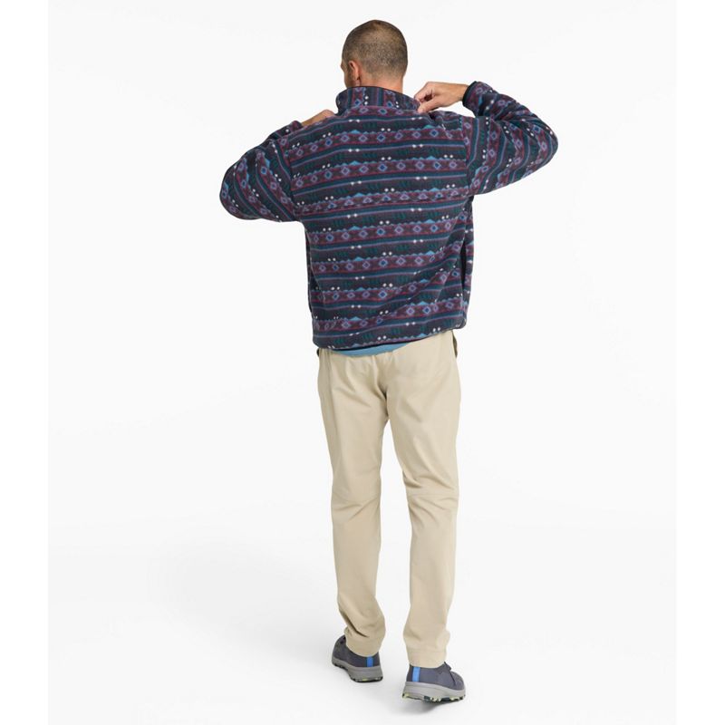 L.L.Bean Men's Mountain Classic Fleece Pullover, Print X-Large NWT image 5