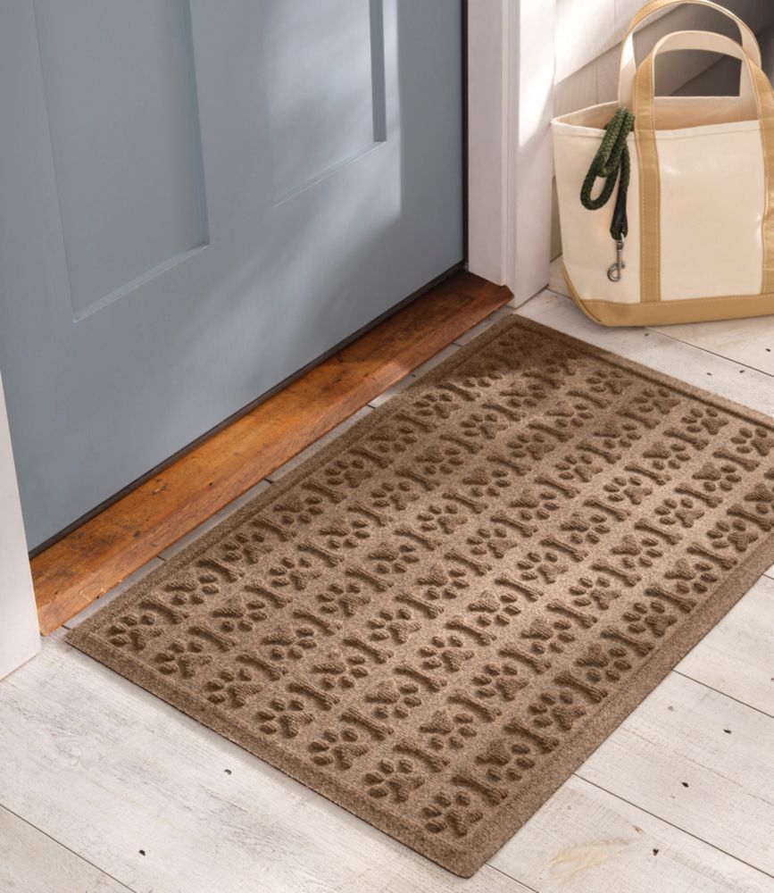 Recycled Waterhog Dog Mat, Dog Days, Bluestone, small image number 5