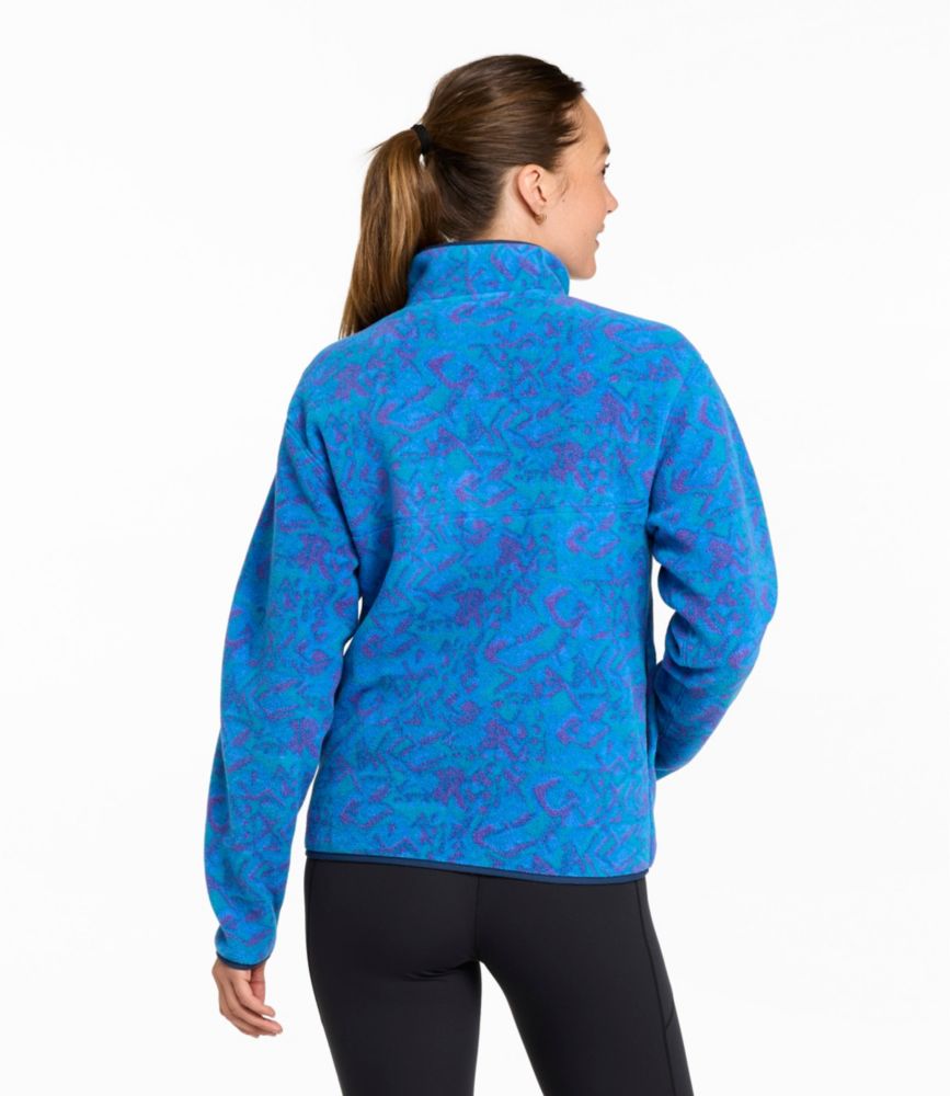 Women's Mountain Classic Fleece Pullover, Print, Fig Retro Stripe, small image number 3
