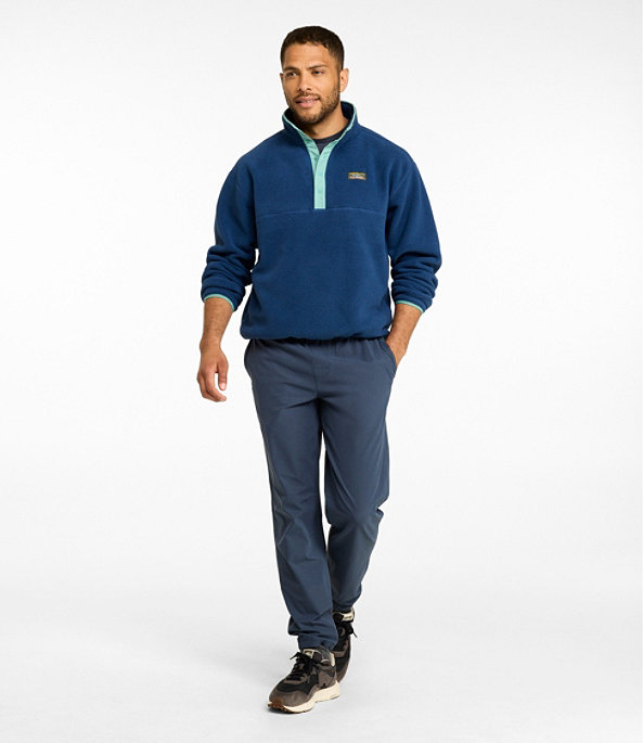 Mountain Classic Fleece Pullover, Orange Red, large image number 3