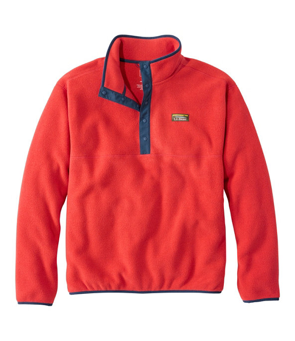 Mountain Classic Fleece Pullover, Orange Red, large image number 0