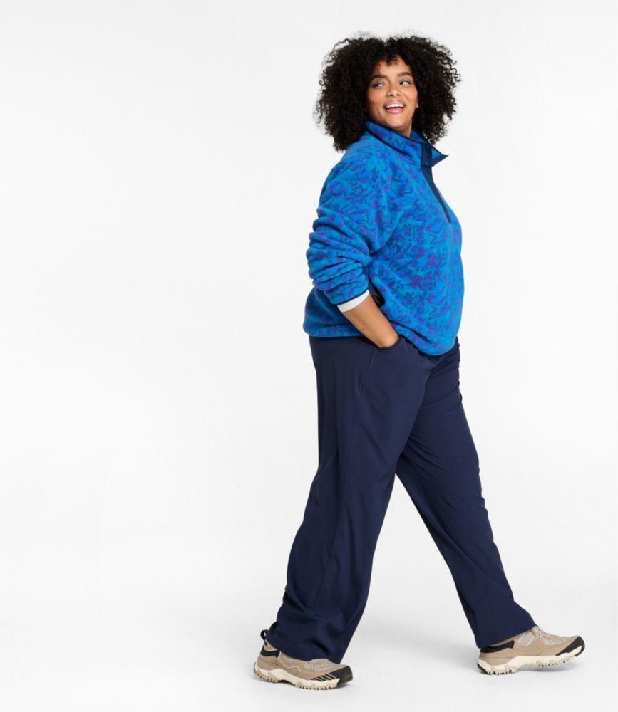 Women's Mountain Classic Fleece Pullover, Print, Fig Retro Stripe, small image number 4