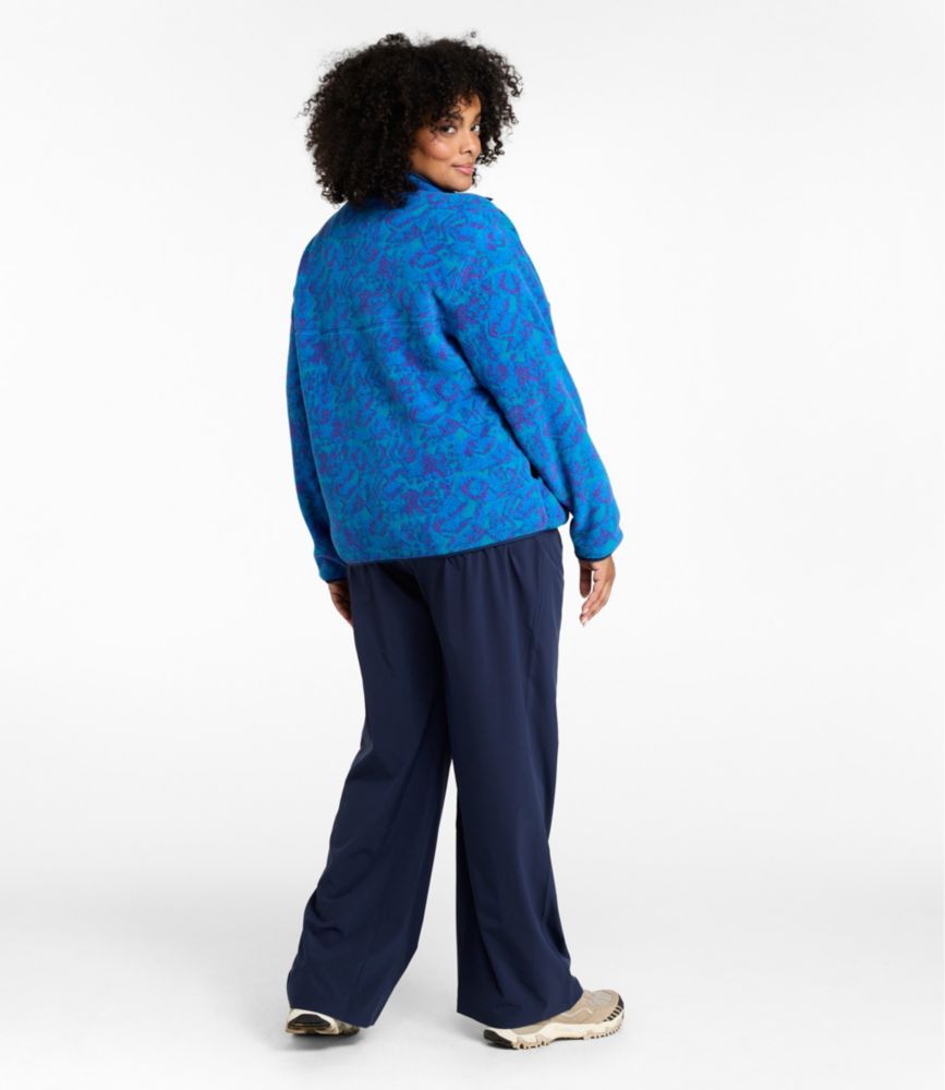 Women's Mountain Classic Fleece Pullover, Print, Fig Retro Stripe, small image number 5