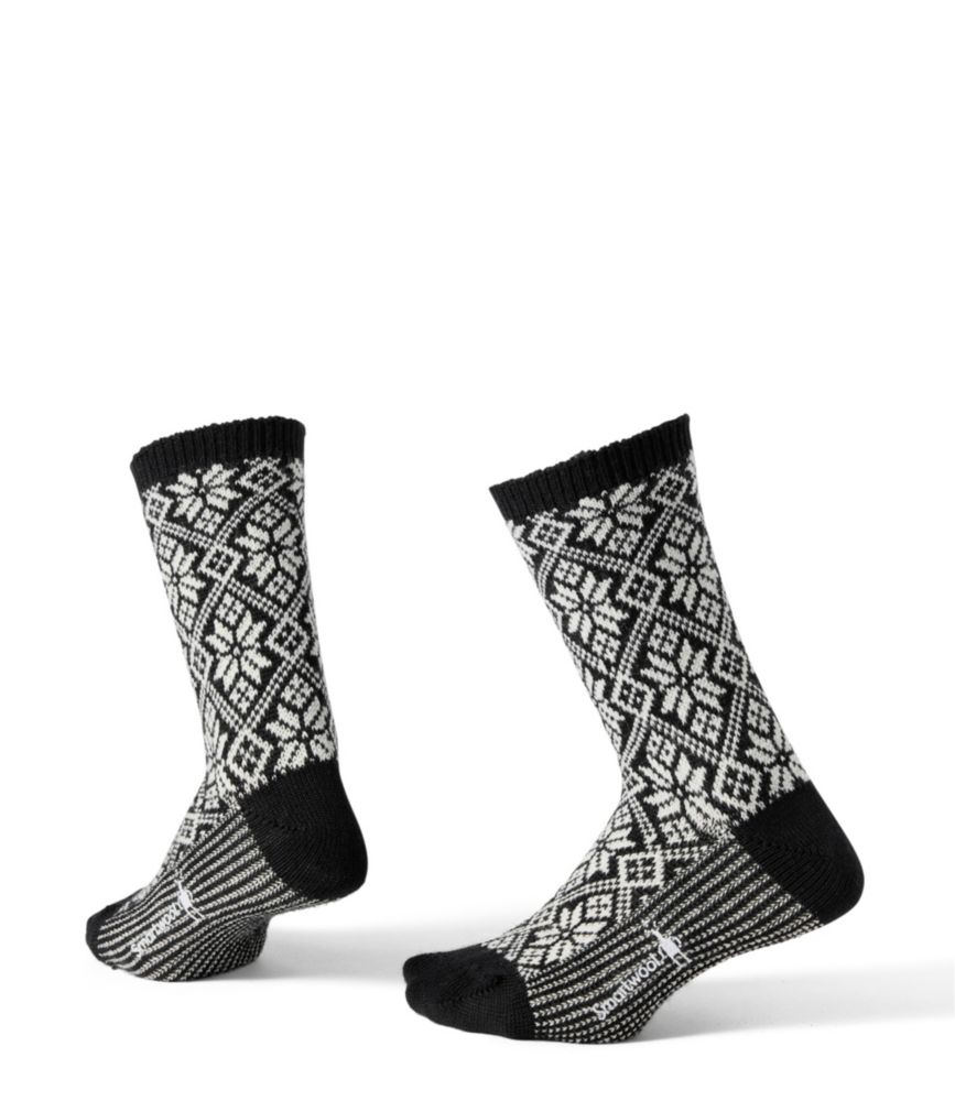Women's Smartwool Everyday Cozy Traditional Snowflake Crew Sock