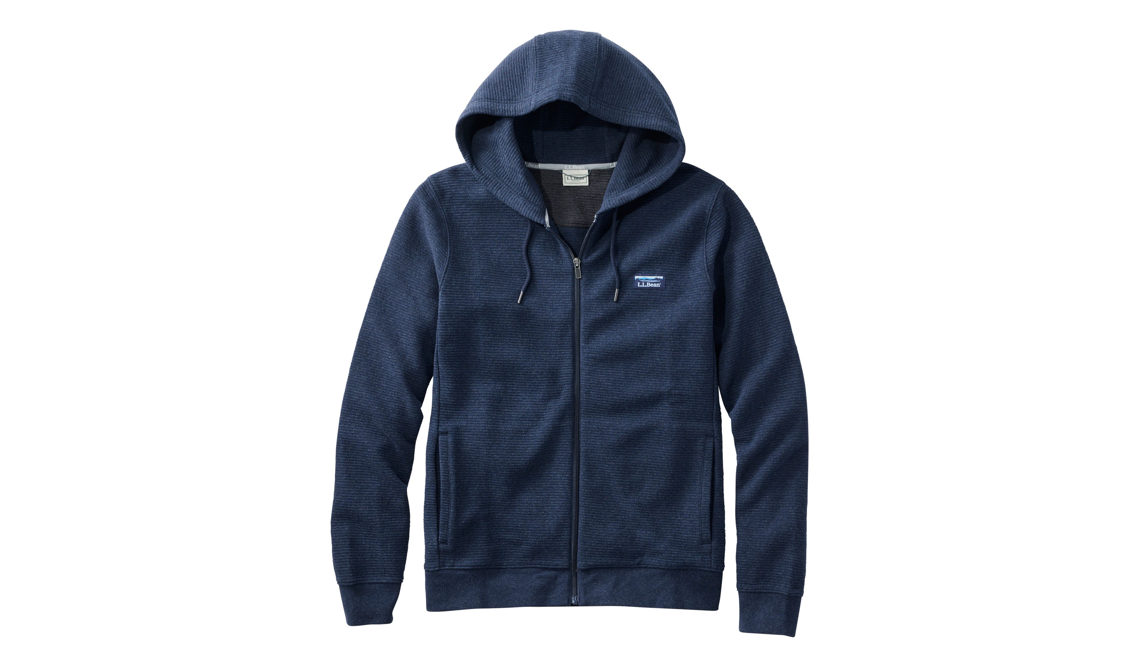 Men's Lakewashed Double-Knit Full-Zip Hoodie
