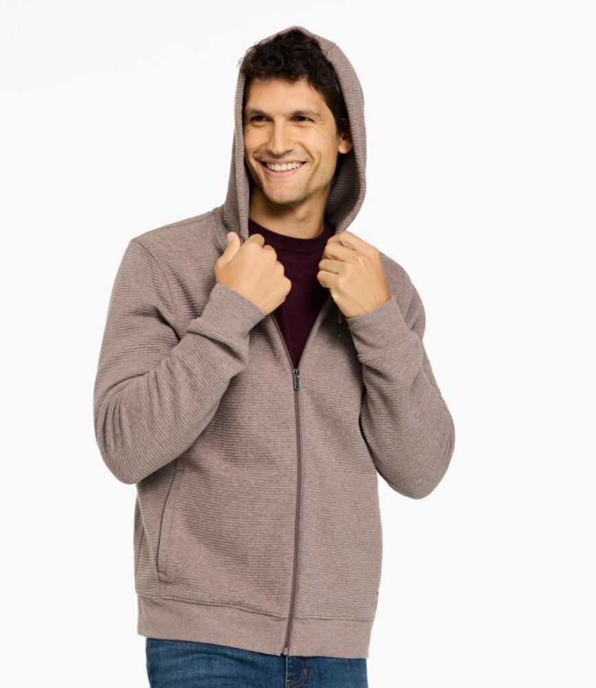 Men's Lakewashed Double-Knit Full-Zip Hoodie