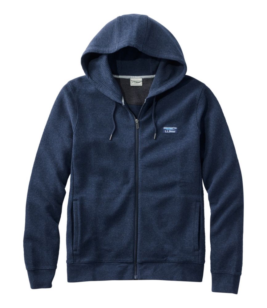 Men's Lakewashed Double-Knit Full-Zip Hoodie