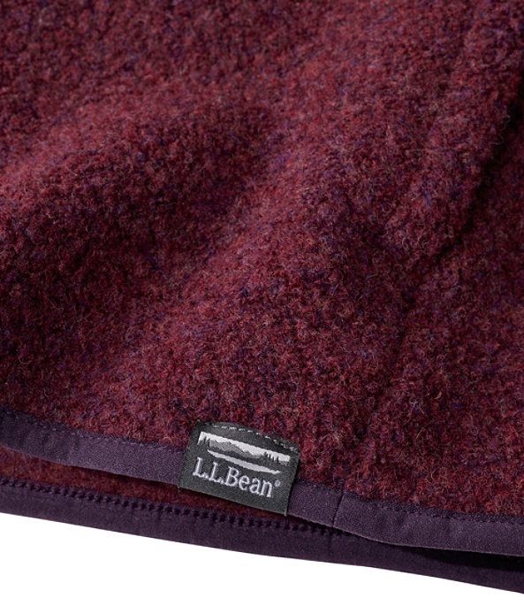 All Season Wool Fleece Full-Zip Jacket , Nutmeg, large image number 3