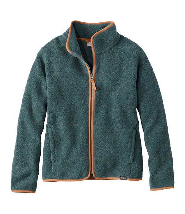 All Season Wool Fleece Full-Zip Jacket , Balsam, large image number 0