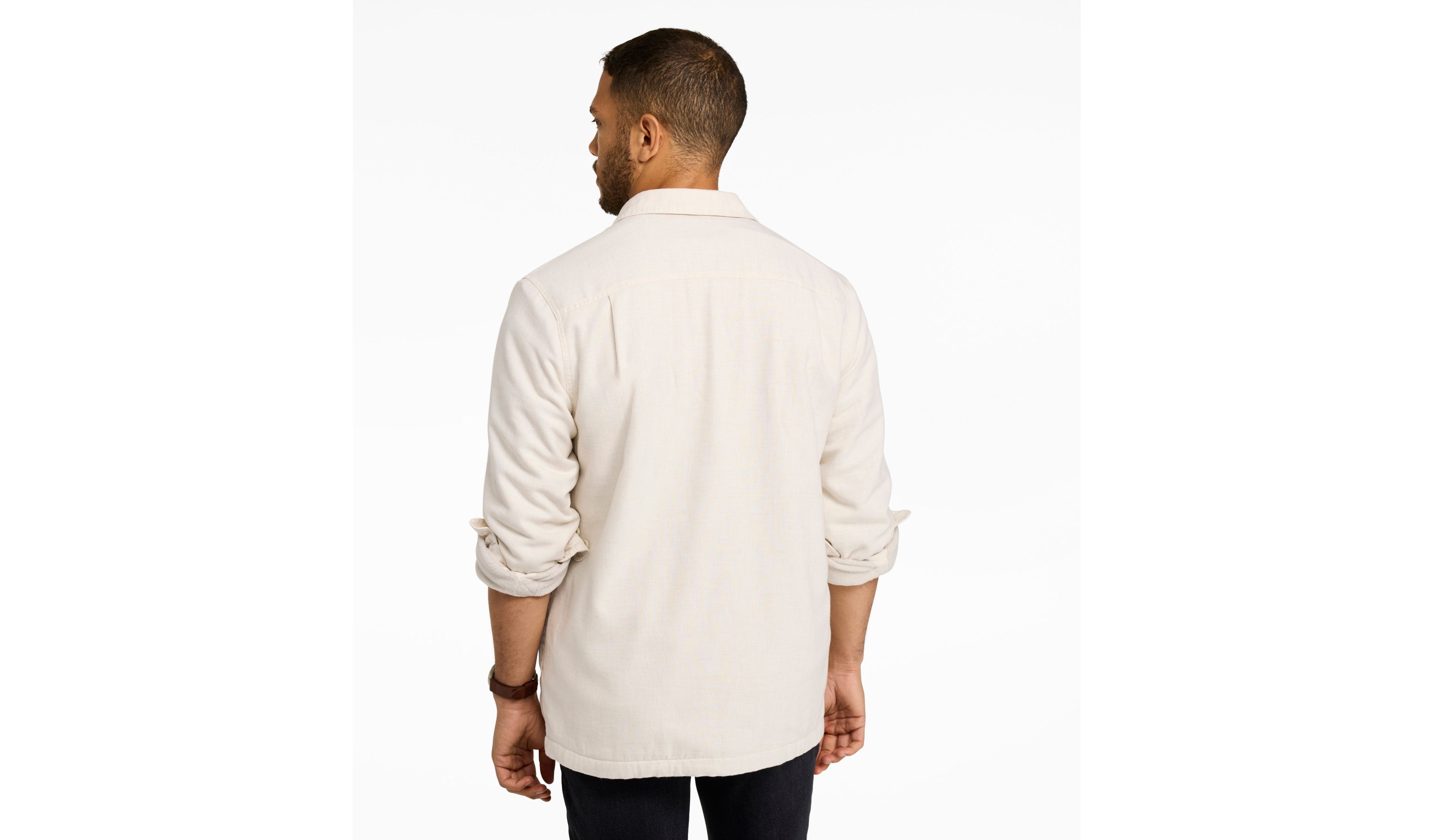 Men's Fleece-Lined Flannel Shirt, Traditional Fit