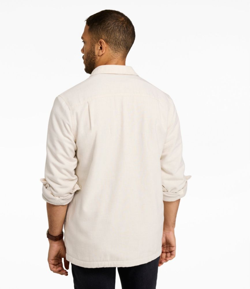 Men's Fleece-Lined Flannel Shirt, Traditional Fit
