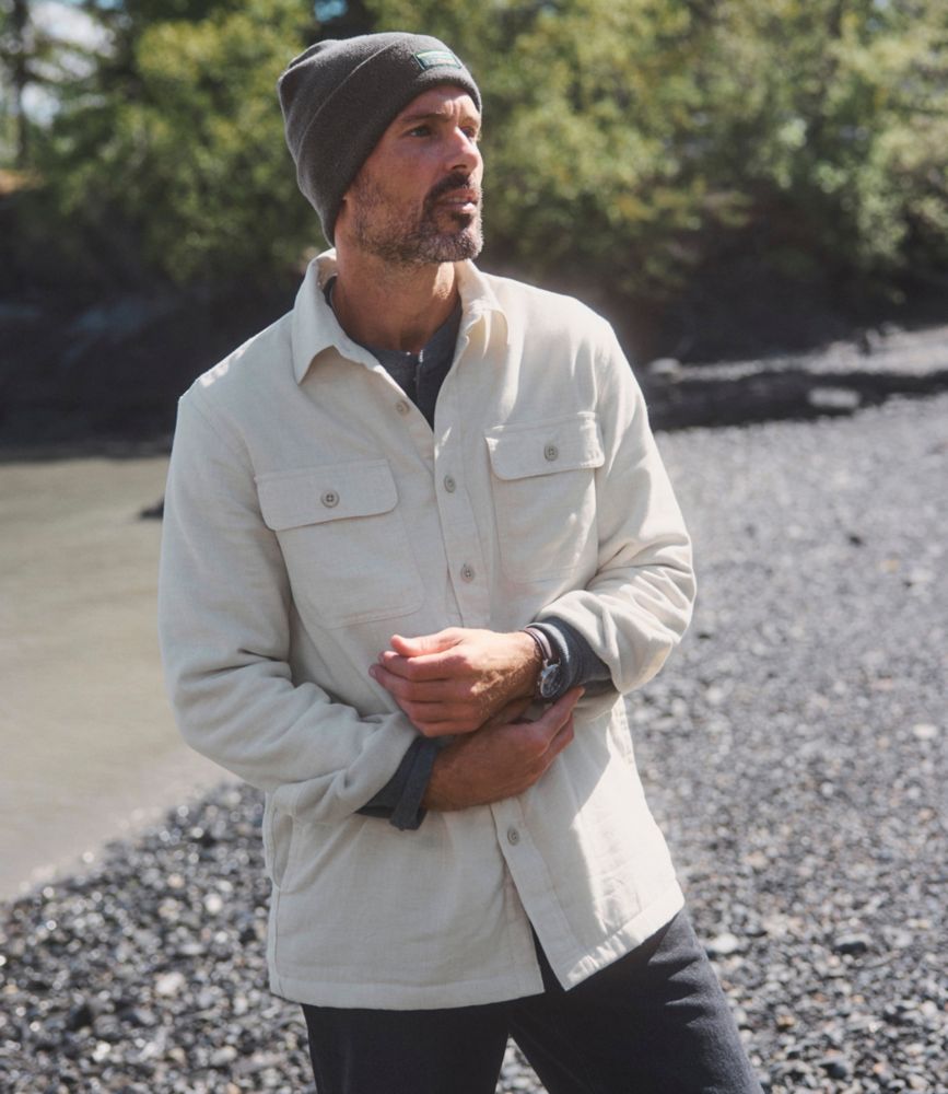 Men's Fleece-Lined Flannel Shirt, Traditional Fit