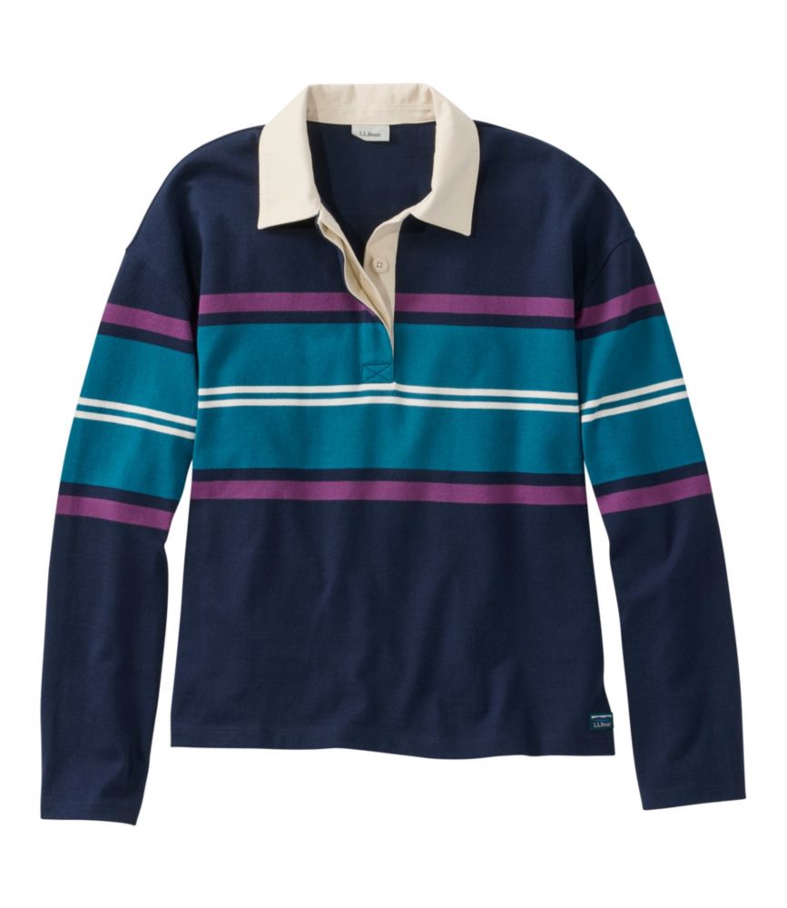 Women's Mountain Classic Rugby, Long-Sleeve Multi-Stripe