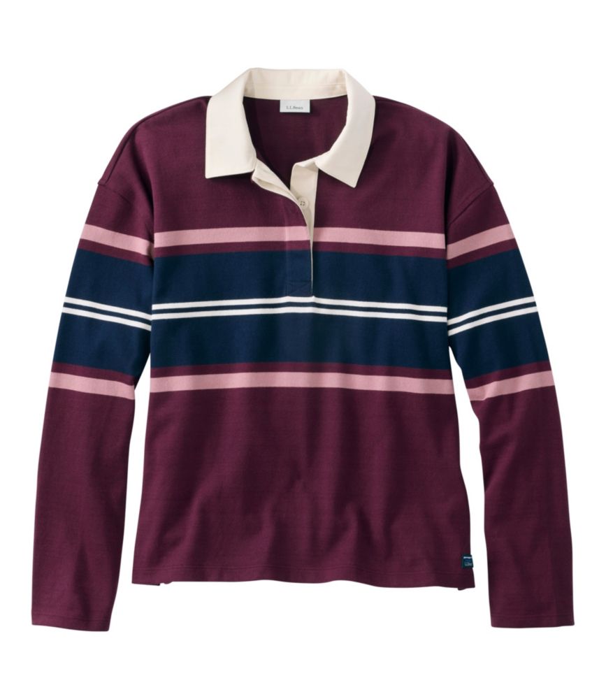 Women's Mountain Classic Rugby, Long-Sleeve Multi-Stripe