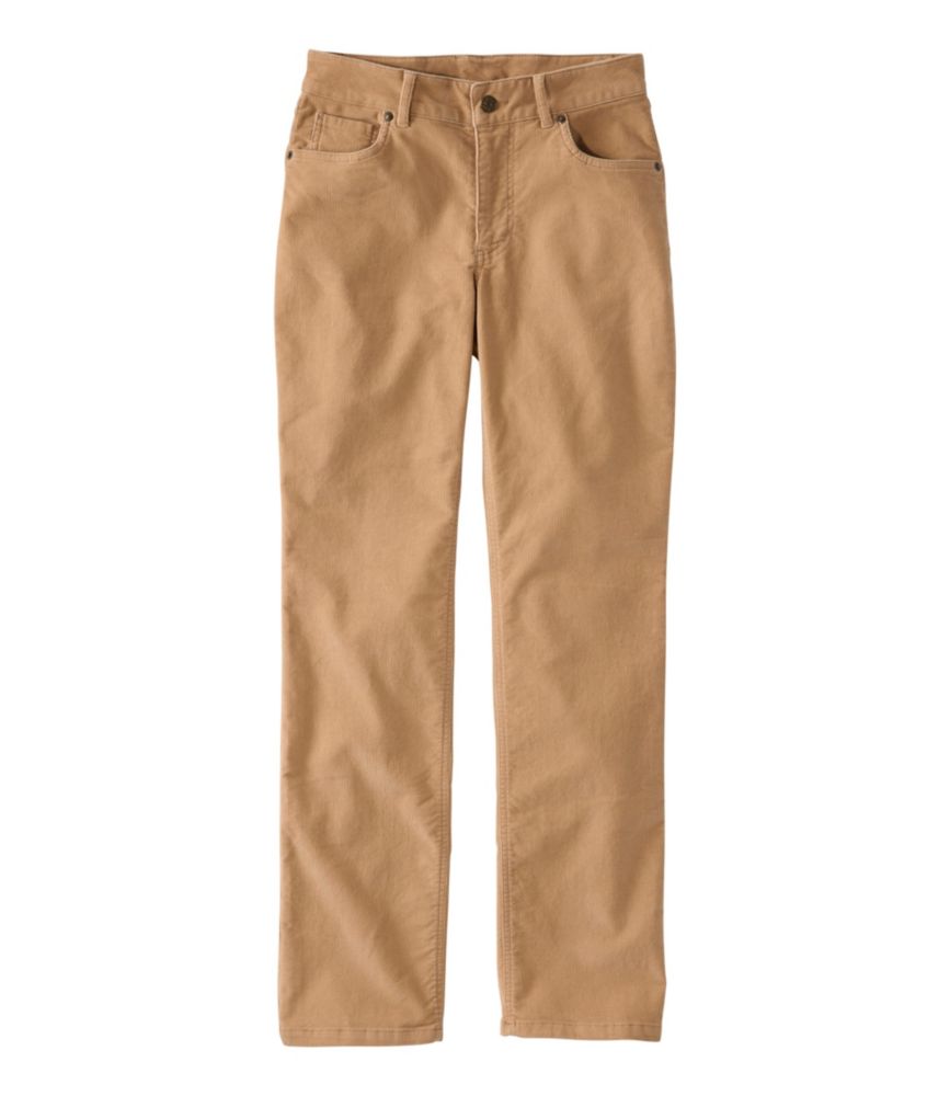 Women's L.L.Bean Go-Anywhere Corduroy Pants, Mid-Rise Ultimate Straight-Leg