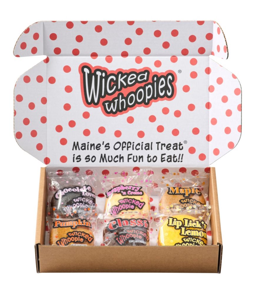 Wicked Good Variety Pack Whoopie Pies, Full Size Set of 6, New