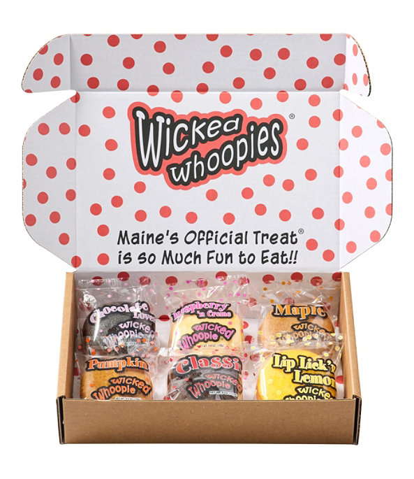 Wicked Good Variety Pack Whoopie Pies Full Size Set of 6, One Color, large image number 0
