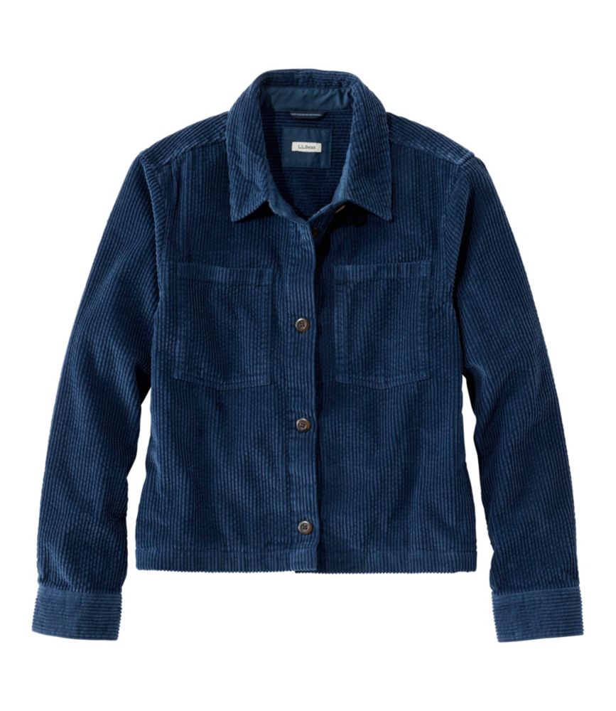 Women's Comfort Corduroy Cropped Shirt