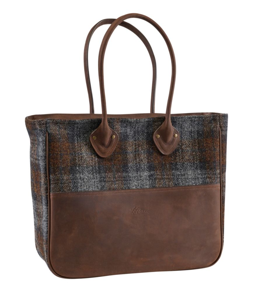 Signature Double L® Leather/Wool Bag