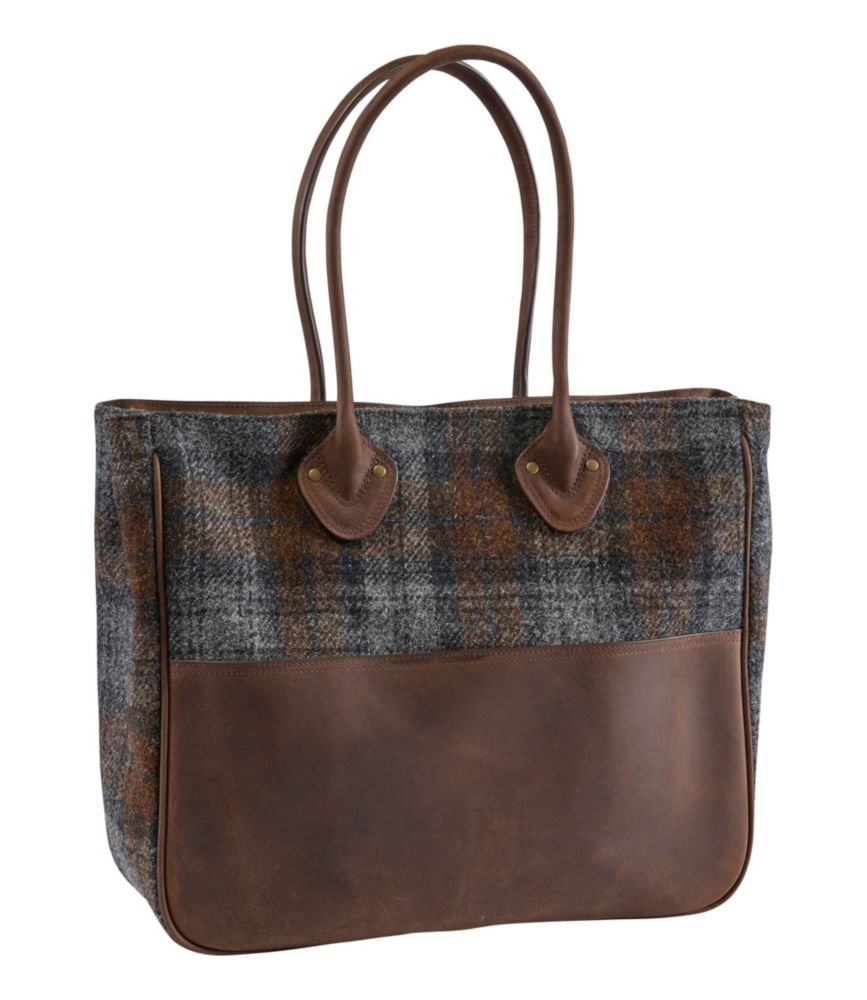 Signature Double L® Leather/Wool Bag