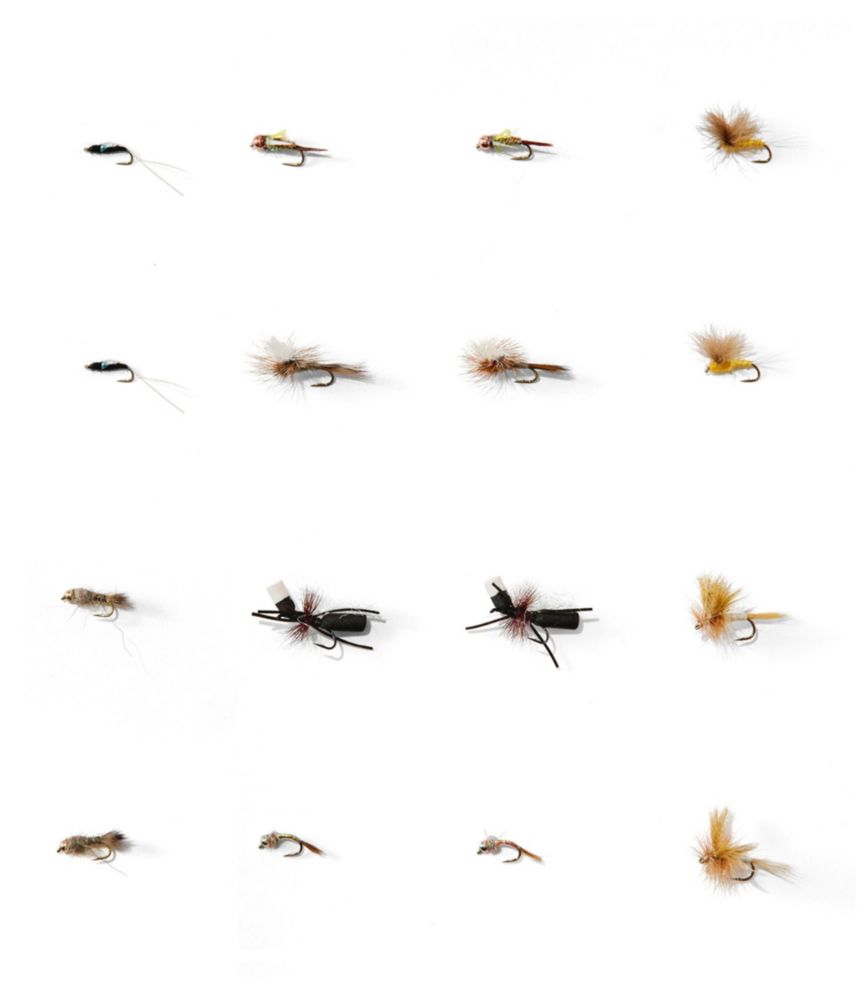 Umpqua Deluxe Eastern Trout Fly Assortment, 16 flies