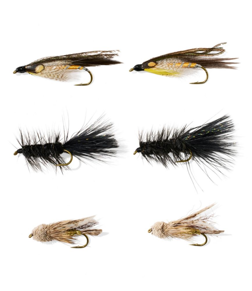 Umpqua Classic Streamer Fly Assortment, 6 flies