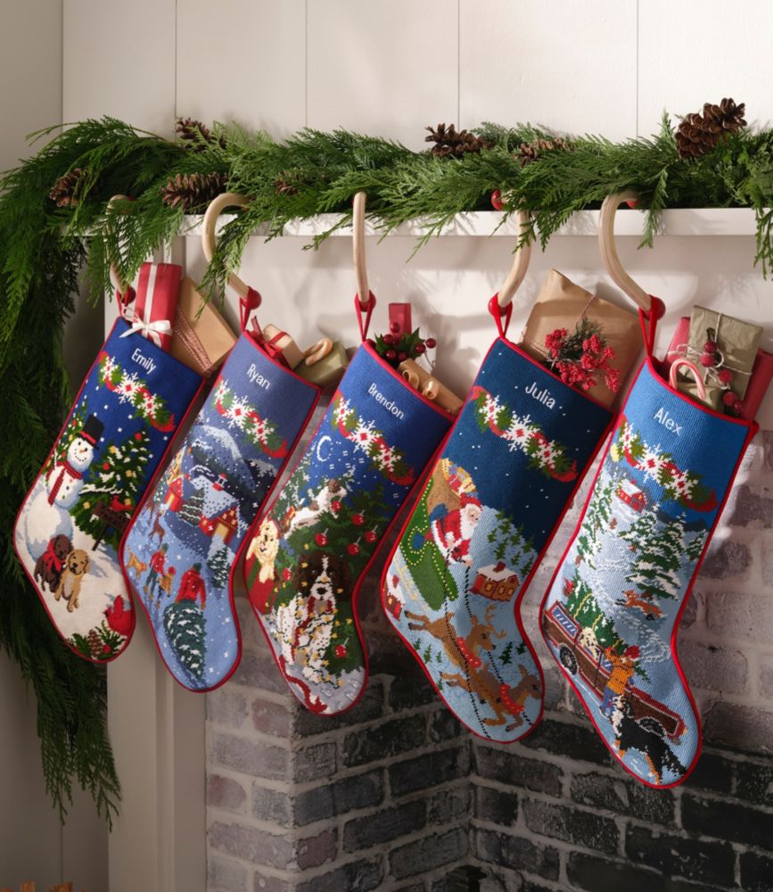 Wooden Stocking Hangers, Set of 2