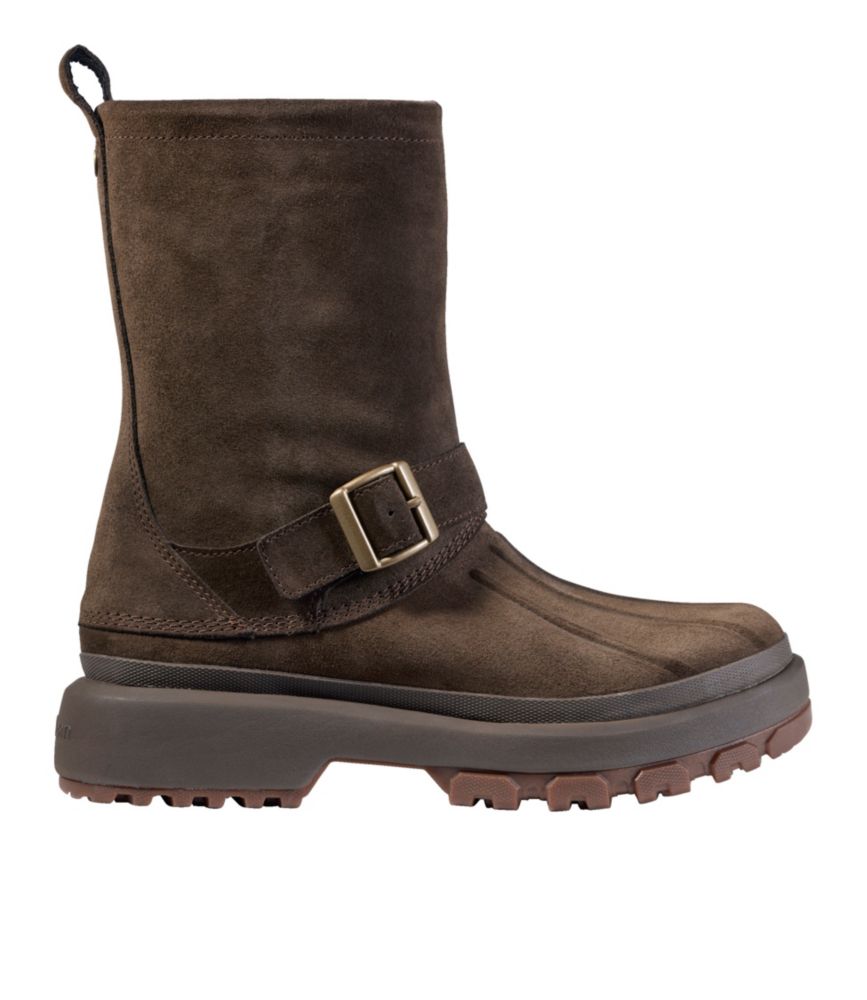 Women's 5-Bar Pull-On Boots, Suede
