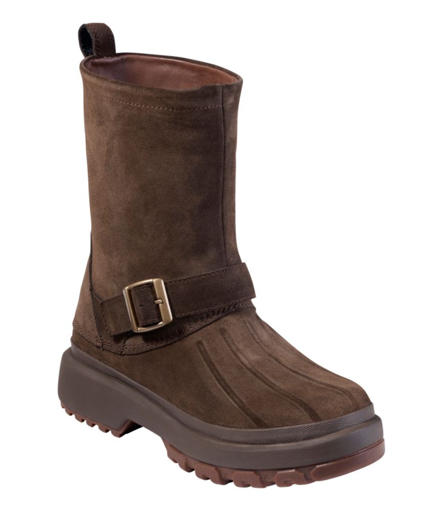 Women's 5-Bar Pull-On Boots, Suede