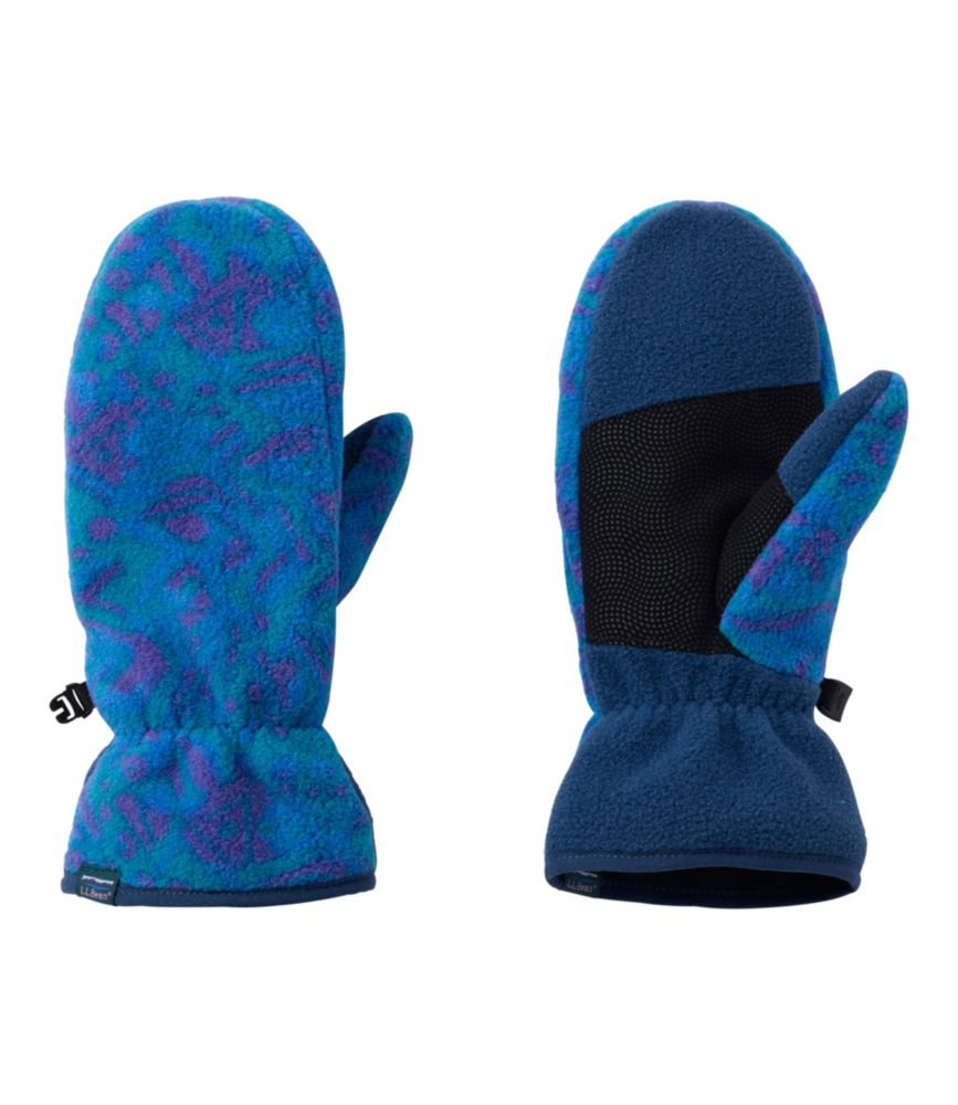 Adults' L.L.Bean Mountain Classic Fleece Mittens, Print