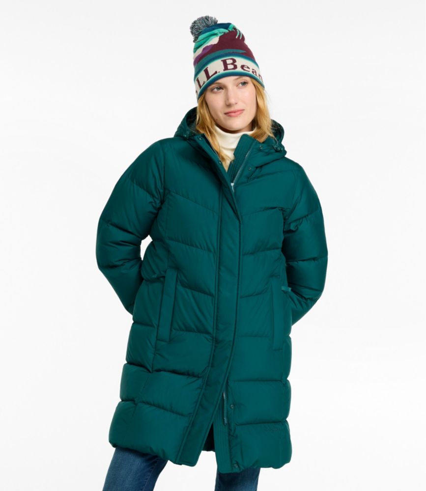 Women's Popham Puffer Coat, Three-Quarter Length, New